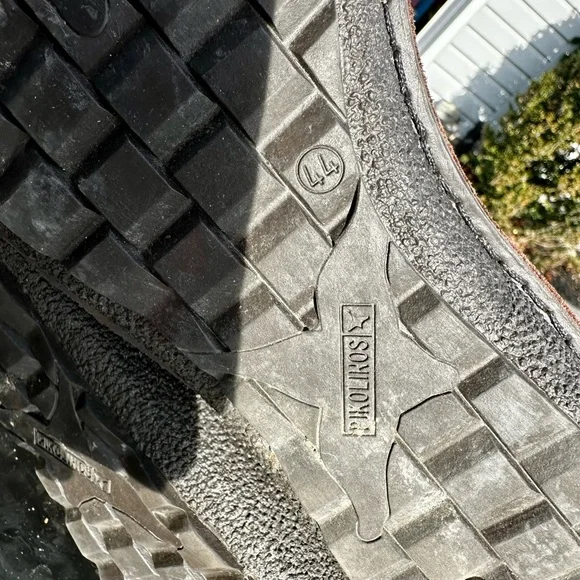 Pikolinos Men's Brown Lace Up Leather Boots Size EU = 44 / US = 10.5 / 11 - Picture 5 of 11